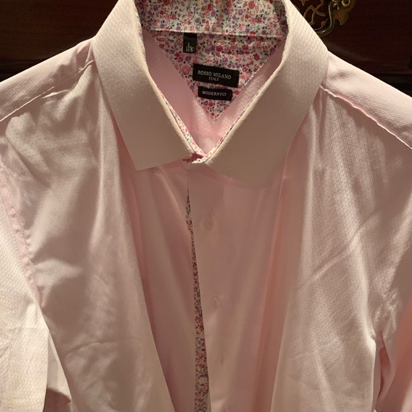 Beautiful Pink Dress Shirt Size L. - Picture 4 of 6